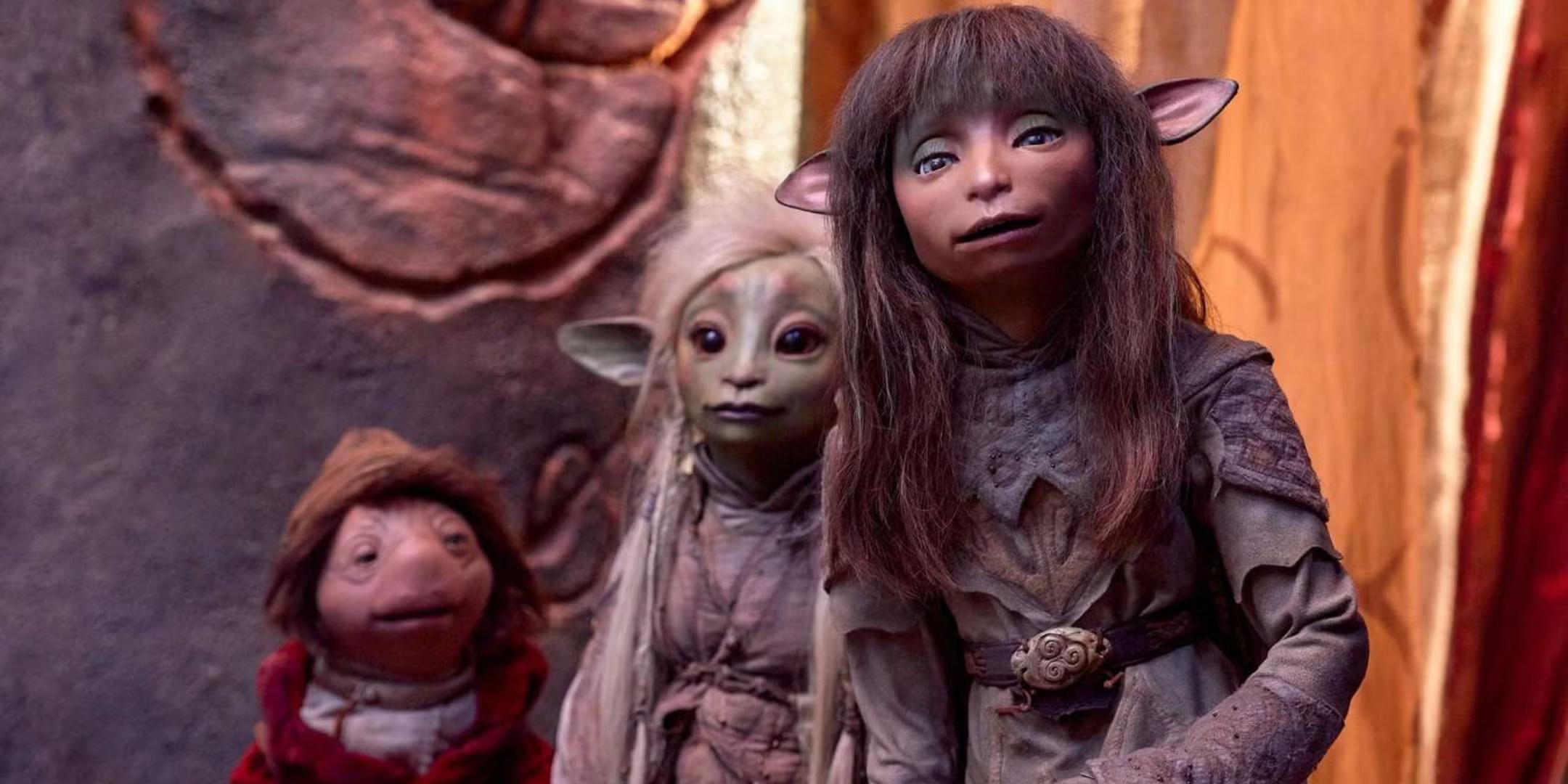 یک فریم از سریال فانتزی کنسل شده دیدنی The Dark Crystal: Age Of Resistance