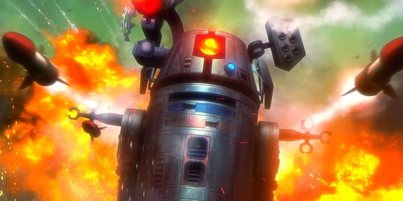 BT-1 Star Wars' Deadliest Droid D-Squad Image الهام بخش R2-D2 ارتقای نهایی