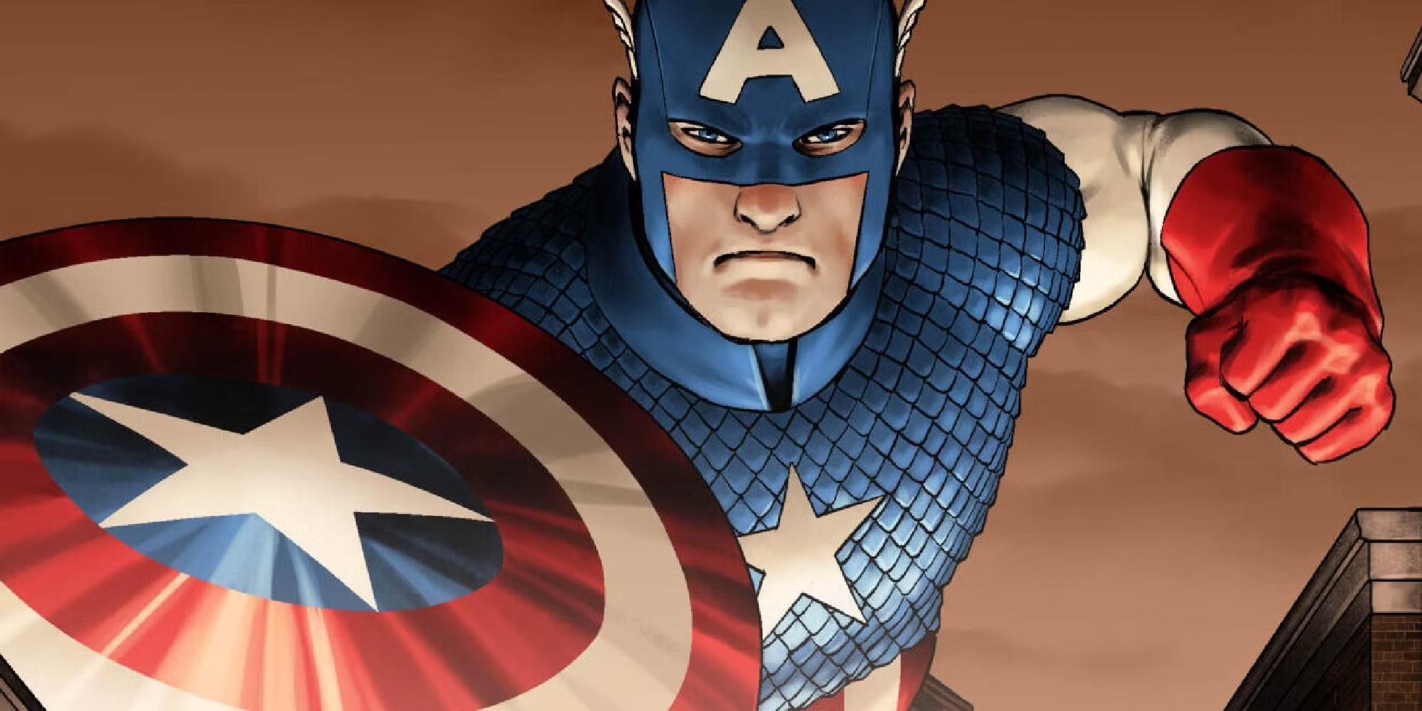 هنر کمیک Captain America - برترین قهرمانان Marvel غیر از Stan Lee