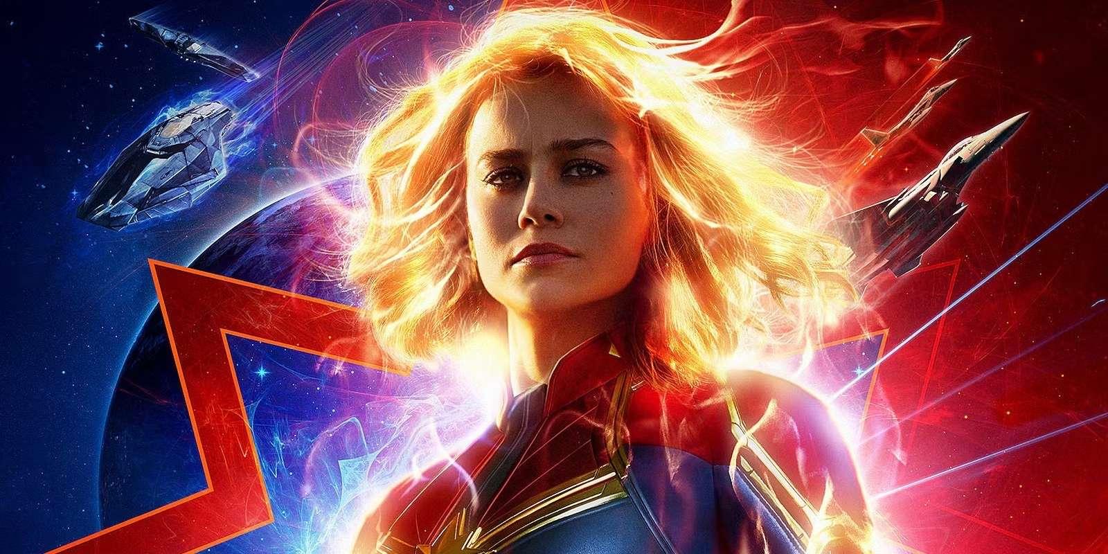 پوستر Captain Marvel - برترین قهرمانان Marvel غیر از Stan Lee