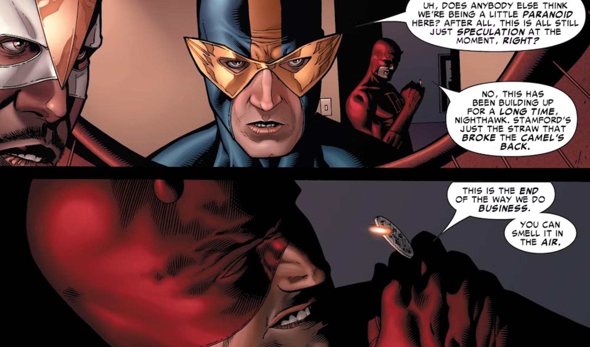 نقد Civil War - Daredevil عجیب و غریب