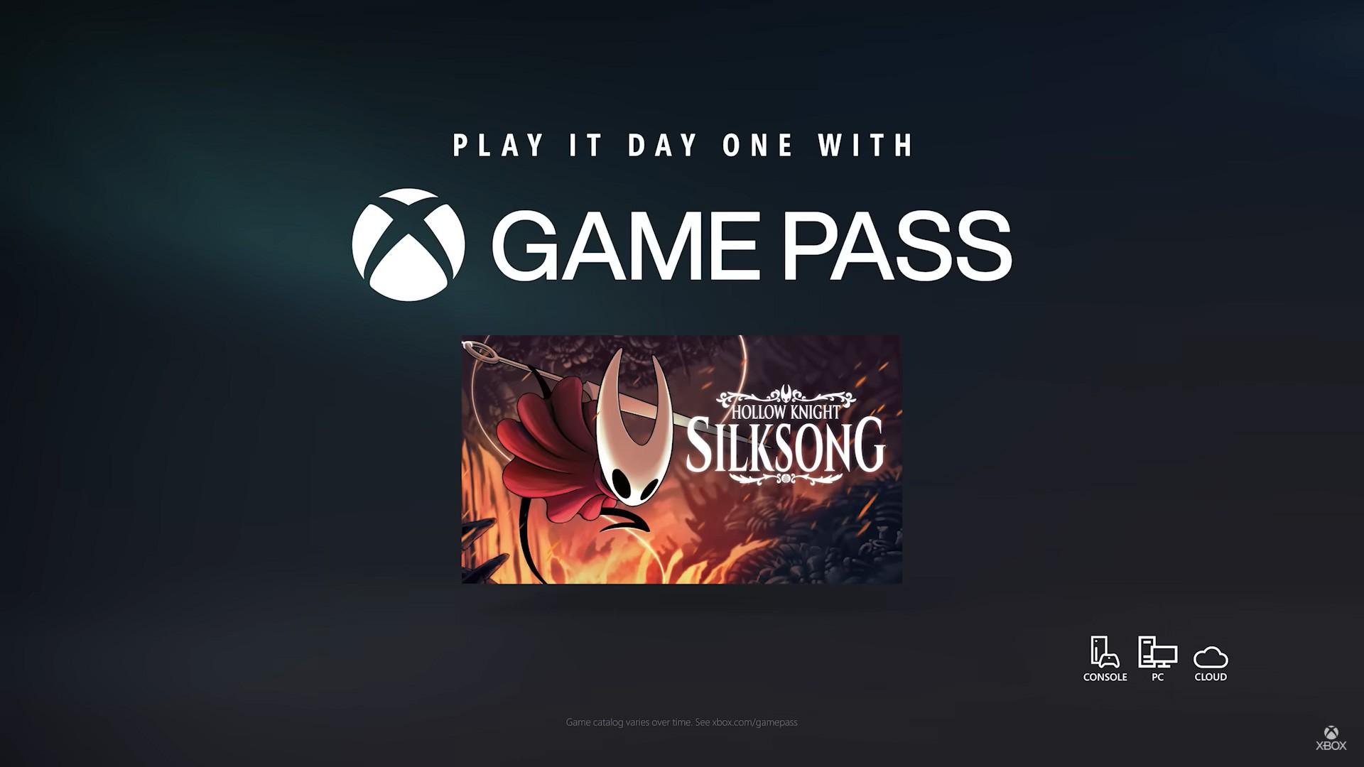 سیلک سونگ در گیم پس: Hollow Knight Silksong