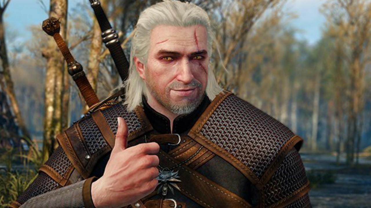 Geralt giving a thumbs up in The Witcher 3, یکی از بهترین بازی های RPG.