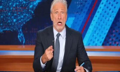 پاسخ Jon Stewart به Trump پس از تعلیق Jimmy Kimmel در The Daily Show
