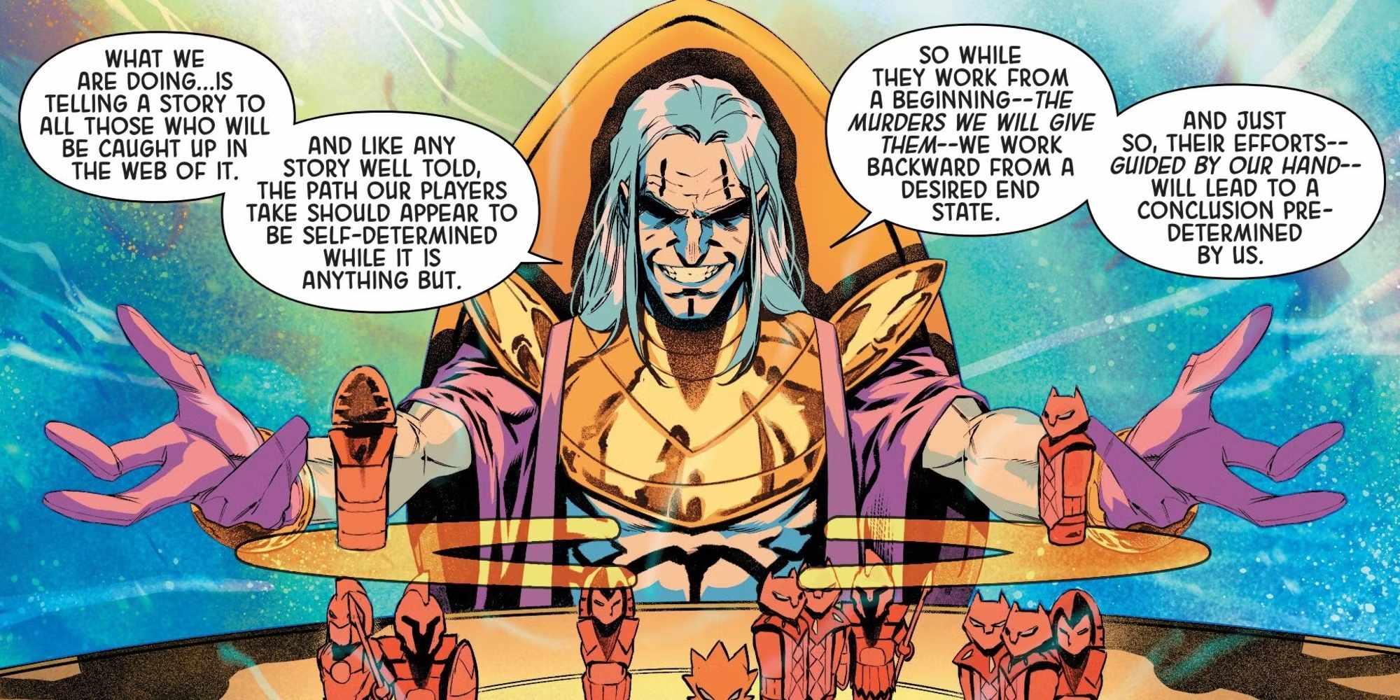 Grandmaster نقشه توطئه پشت Imperial War را توضیح می دهد، در رابطه با بازگشت این هیومن ها جایگزین ایکس من.