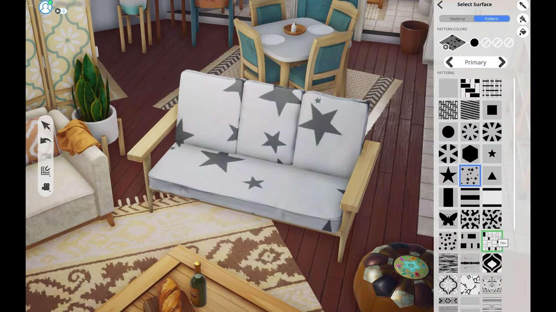 تصاویر مفهومی Project Rene و The Sims 5 شامل مبل با ستاره
