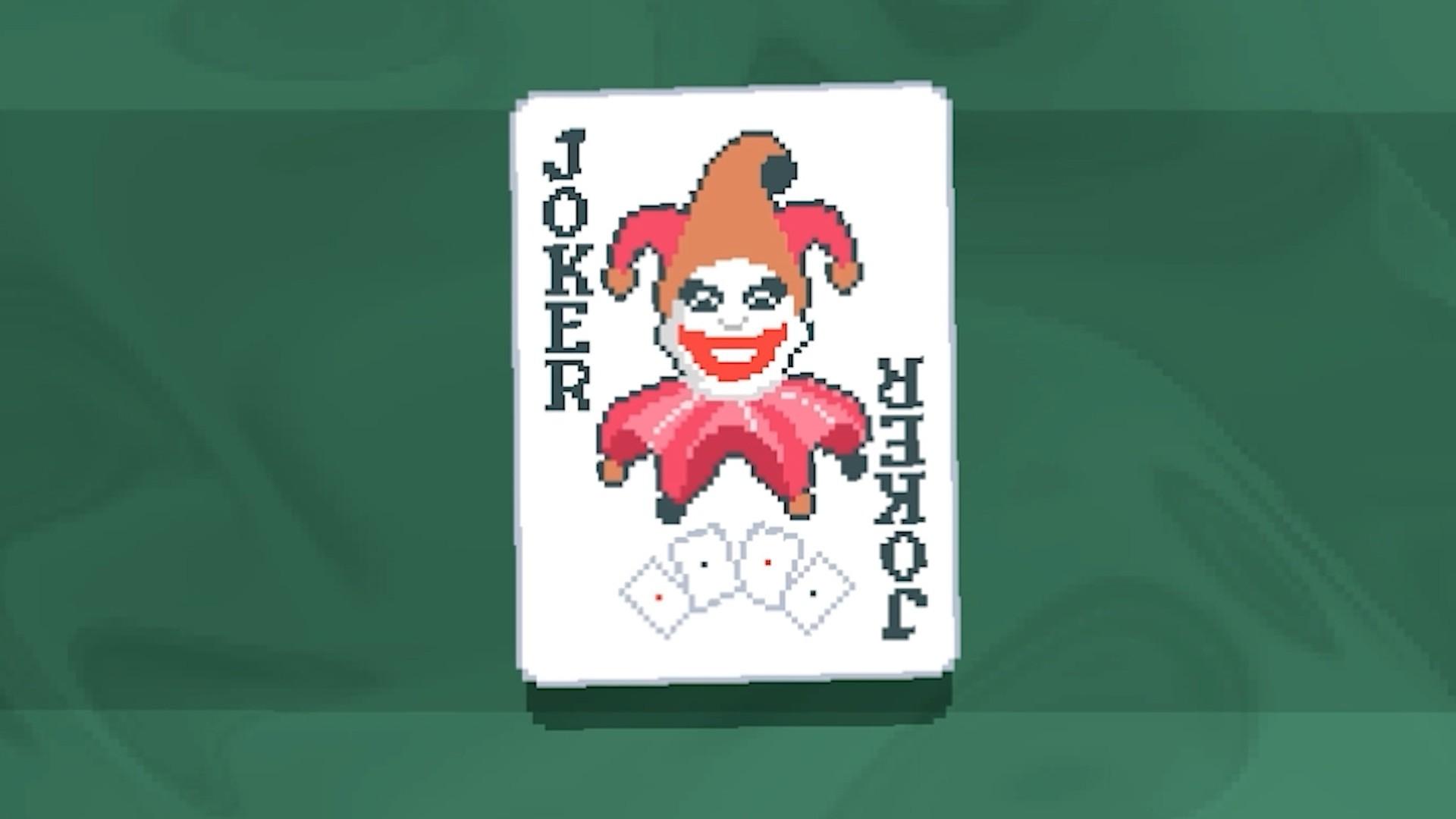 Joker card from Balatro, a poker-inspired title among بهترین بازی های Roguelike.