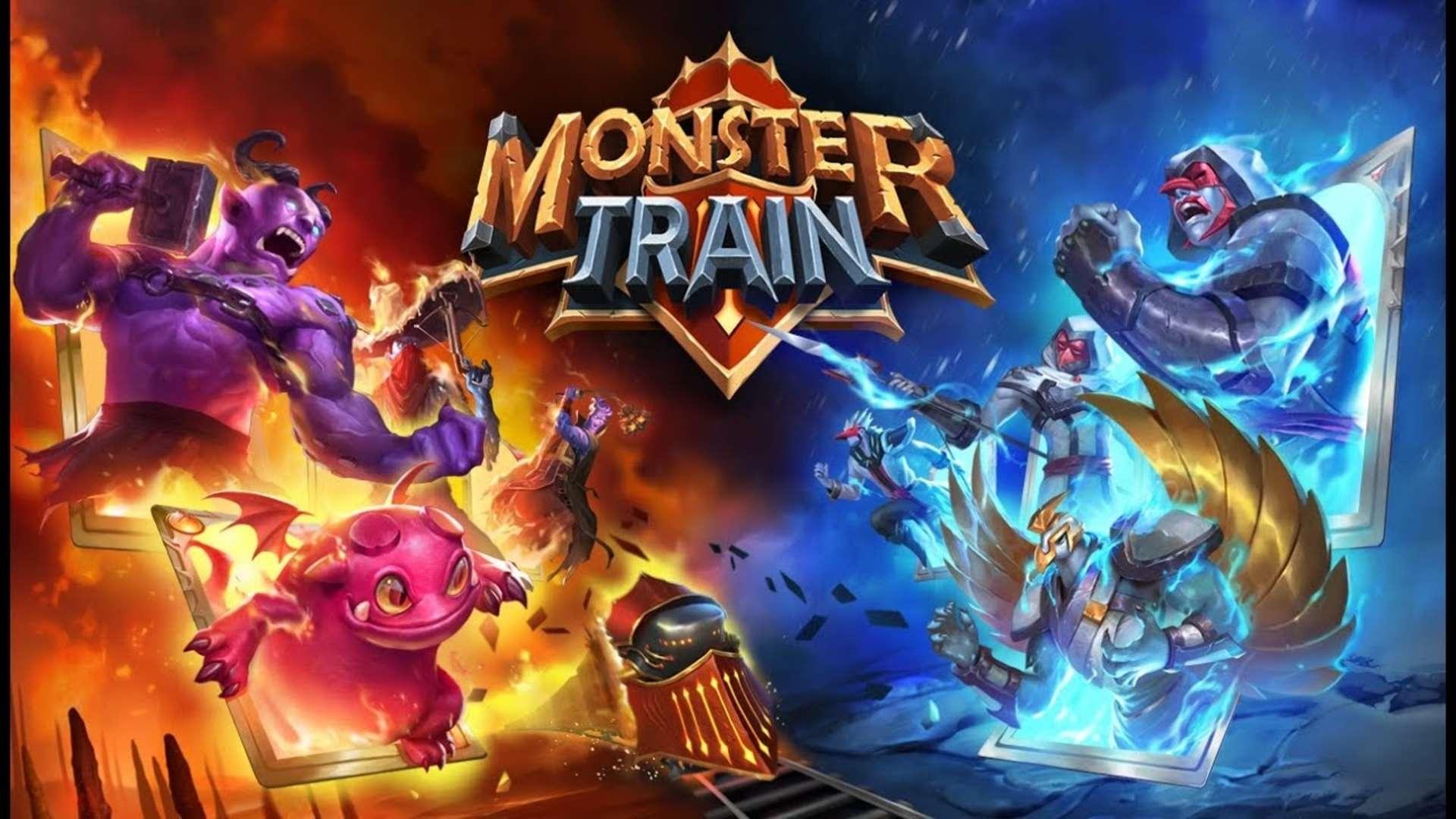 Demons and angels at war in Monster Train, a card game among بهترین بازی های Roguelike.