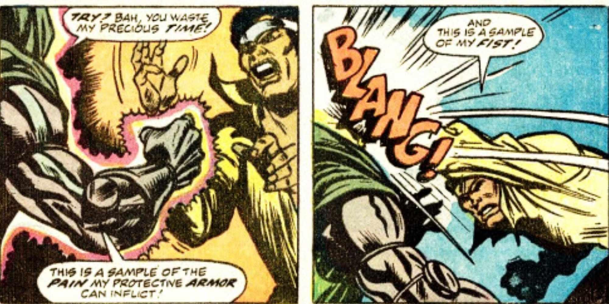 لوک کیج دکتر دووم را در Hero for Hire کتک می زند، یکی از شاهکارهای فراموش شده Marvel