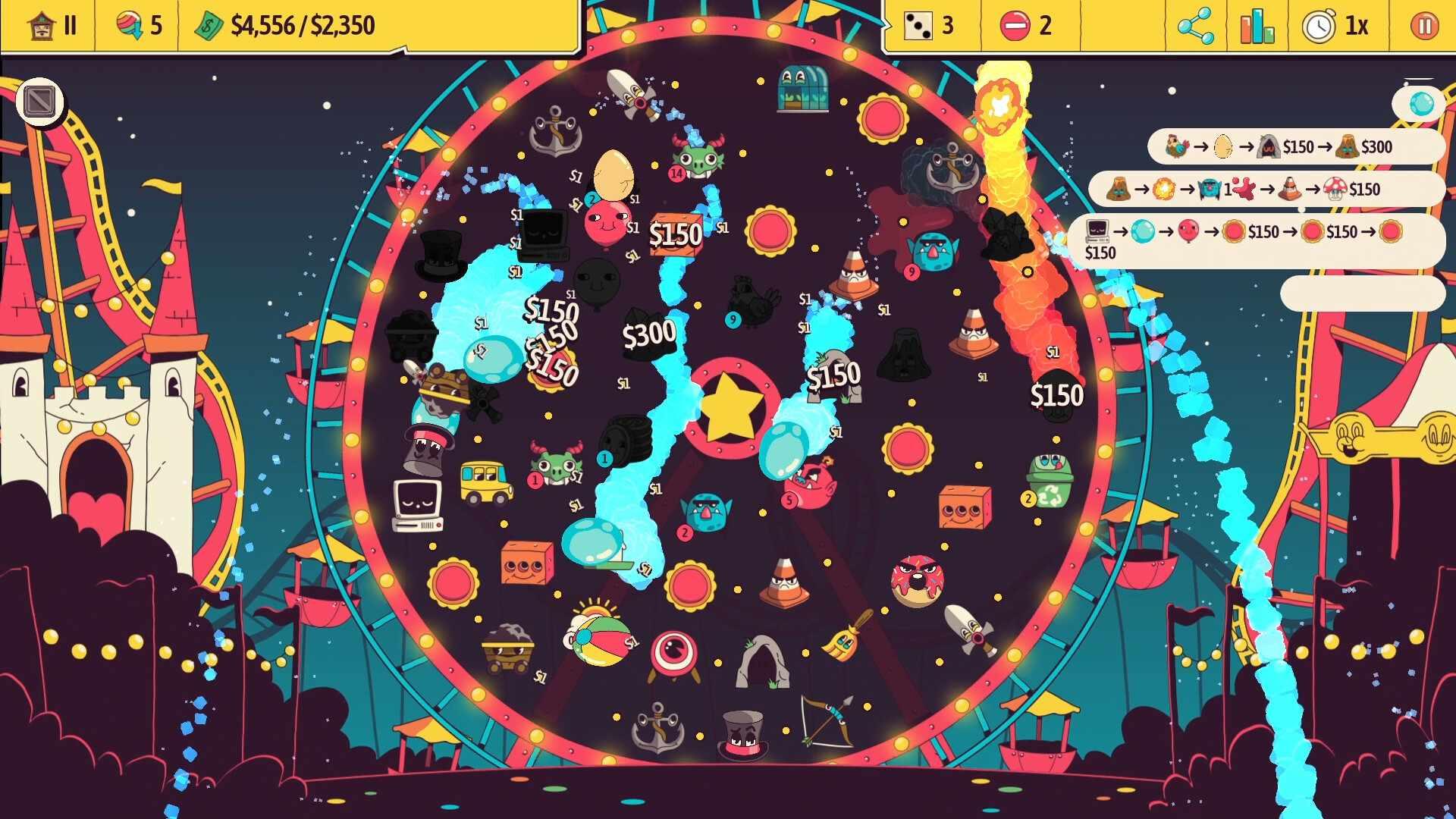 Ballionaire pachinko board, a creative title among بهترین بازی های Roguelike.