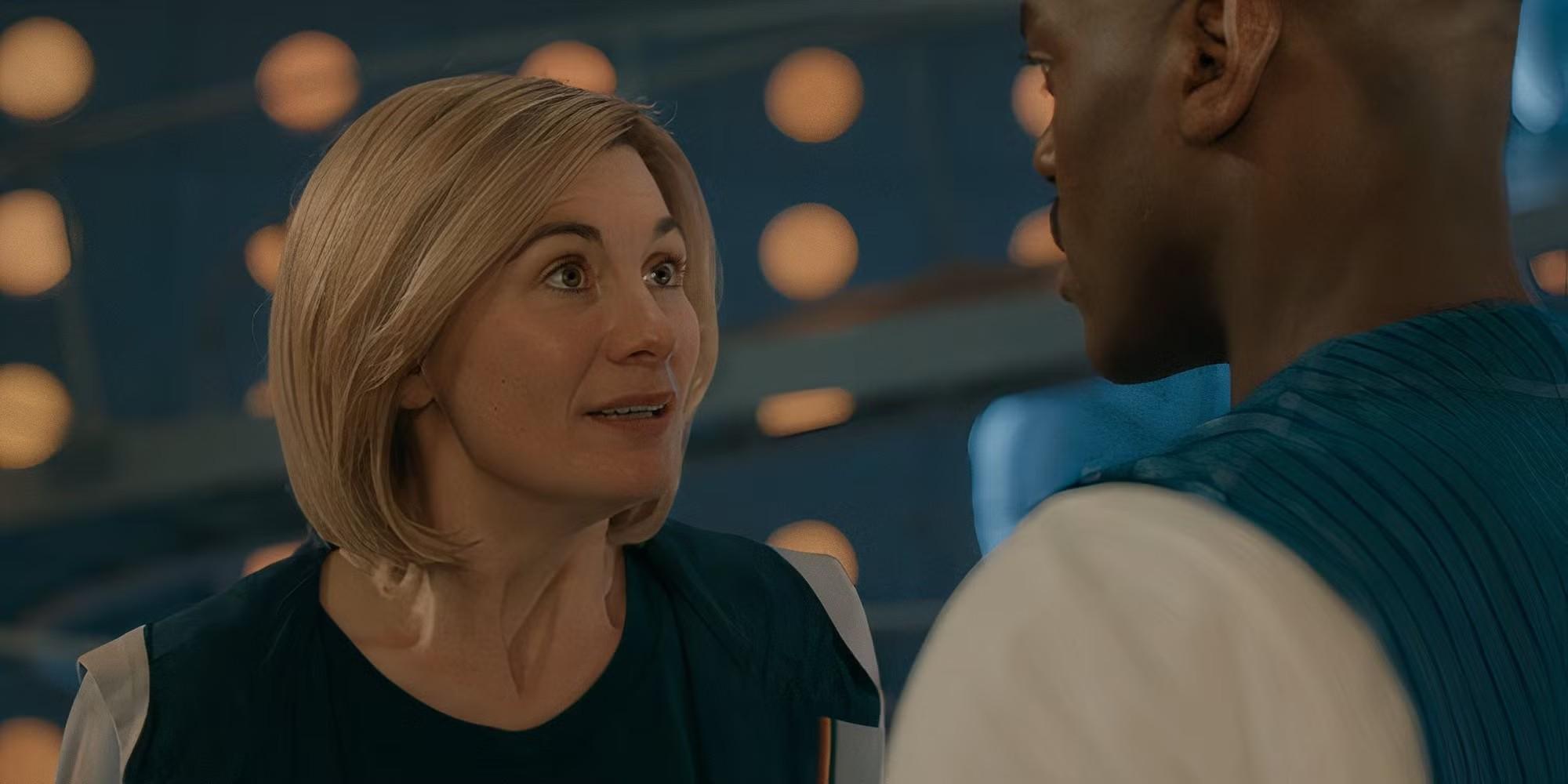 بازگشت Jodie Whittaker به Doctor Who - دکتر سیزدهم با جدیت در حال گفتگو با دکتر پانزدهم