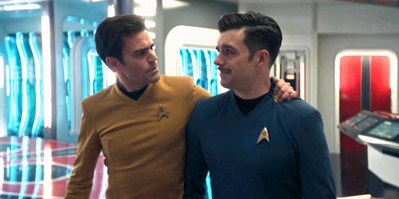 تغییرات Star Trek Strange New Worlds: جیمز و سَم کرک در انترپرایز