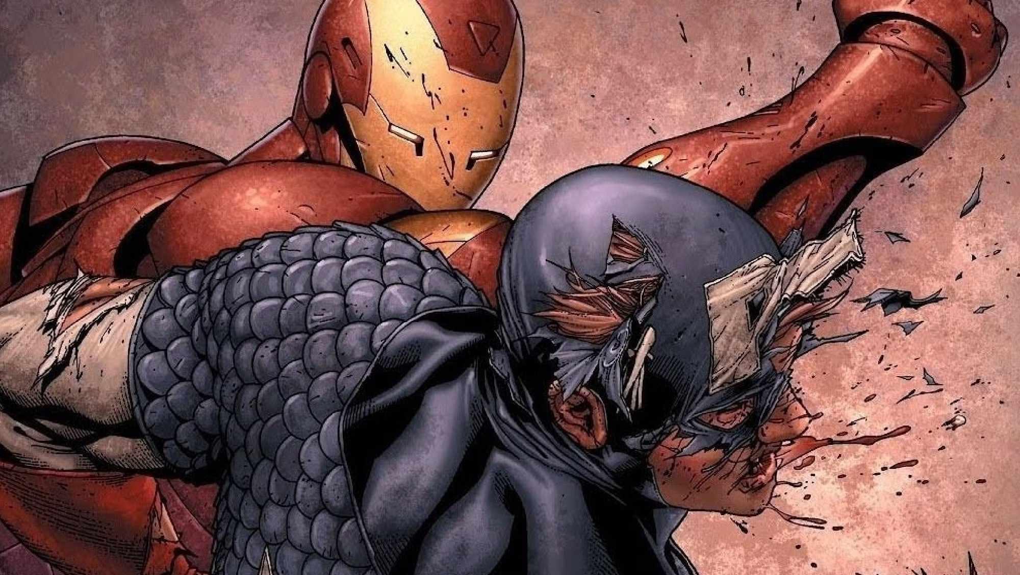 نقد Civil War - Iron Man مشت می زند به Captain America