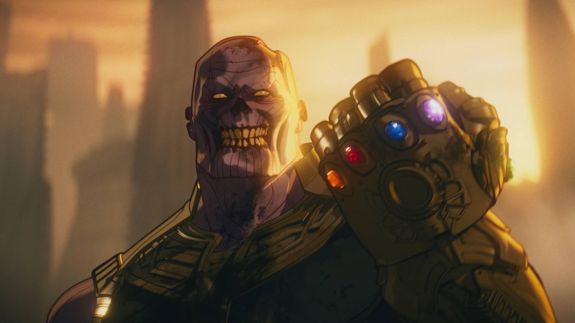 Undead Thanos with the Infinity Gauntlet در نقد سریال Marvel Zombies