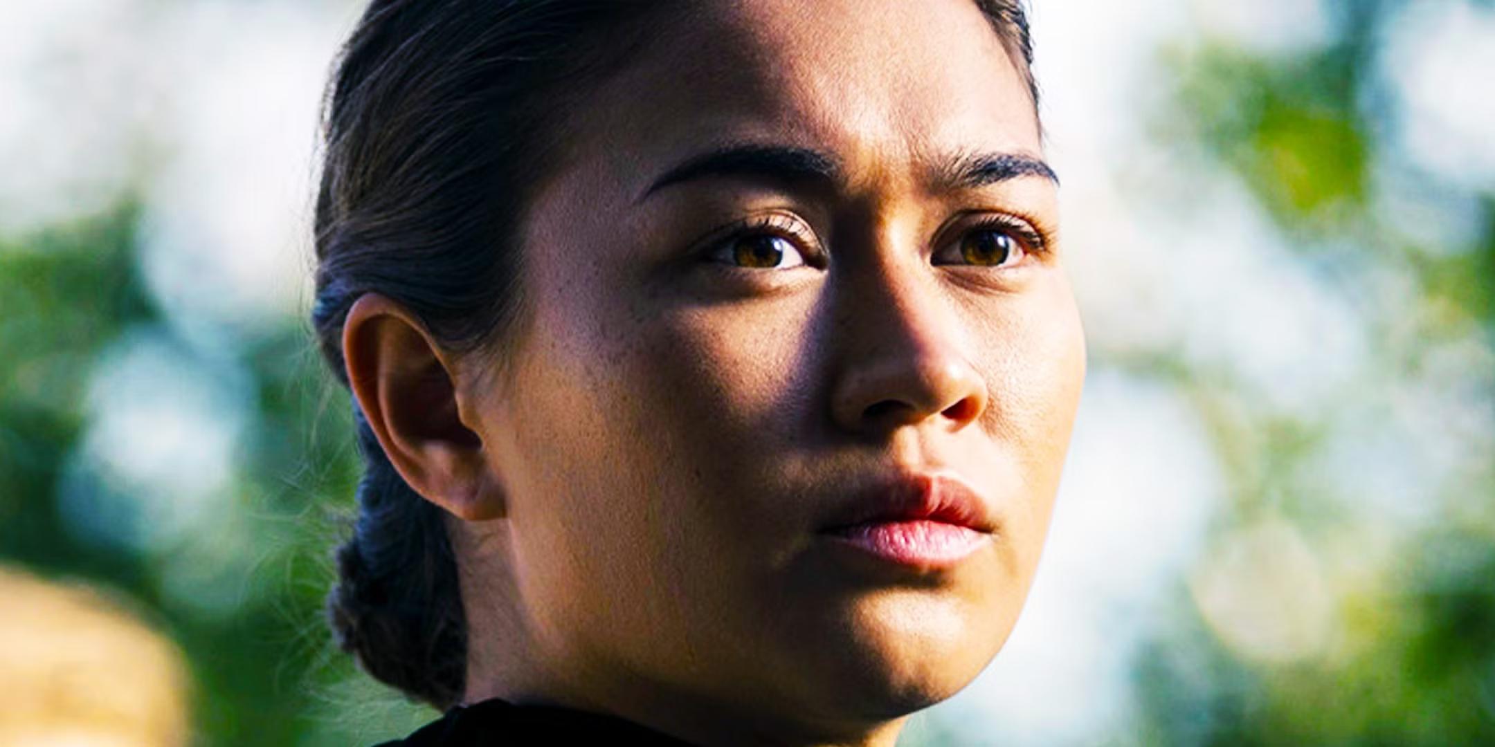 کریستینا تونتری-یانگ در نقش خواهر بئاتریس با نگاهی جدی در سریال فانتزی کنسل شده دیدنی Warrior Nun