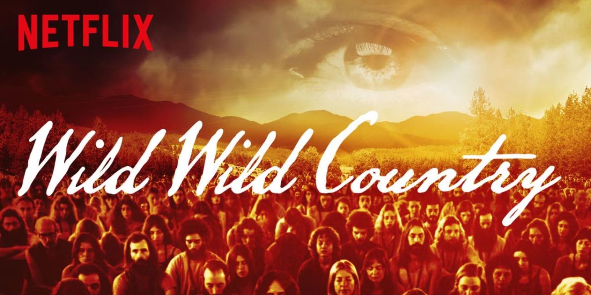 کارت عنوان Wild Wild Country، یکی از بهترین مستندهای Netflix
