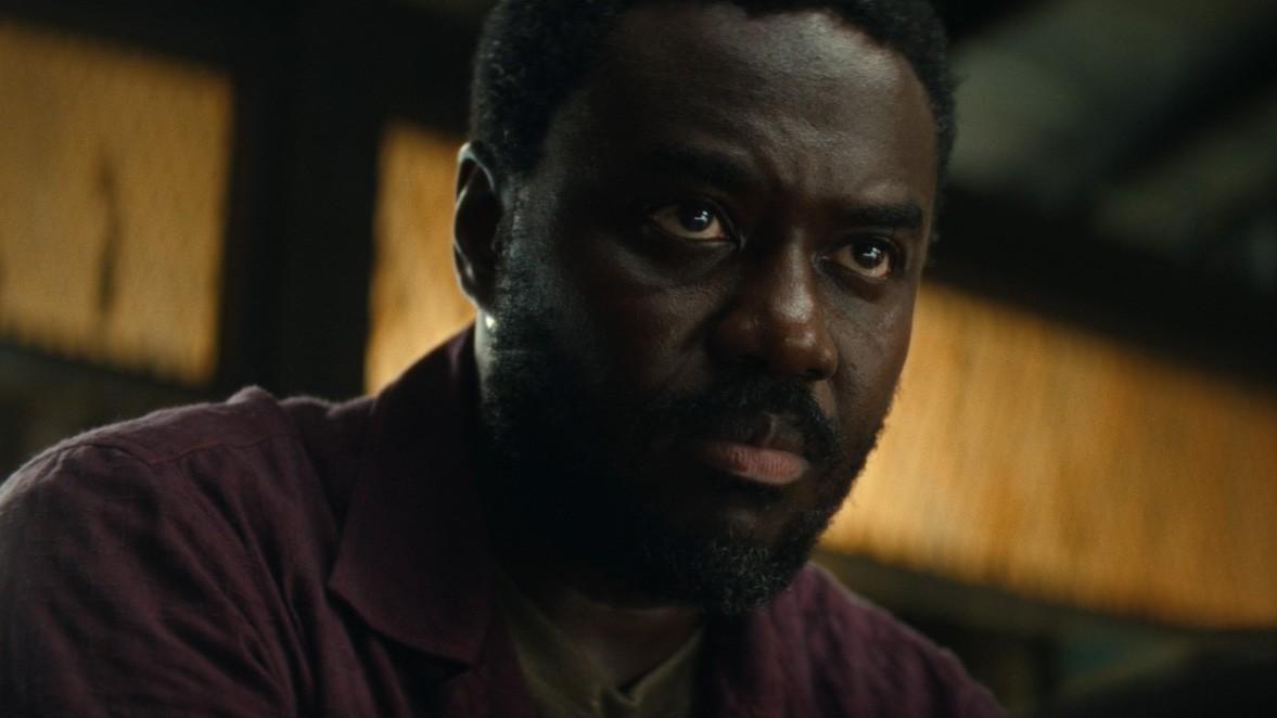 Babou Ceesay در نقش Morrow در قسمت 4 سریال Alien: Earth ایستراگ.