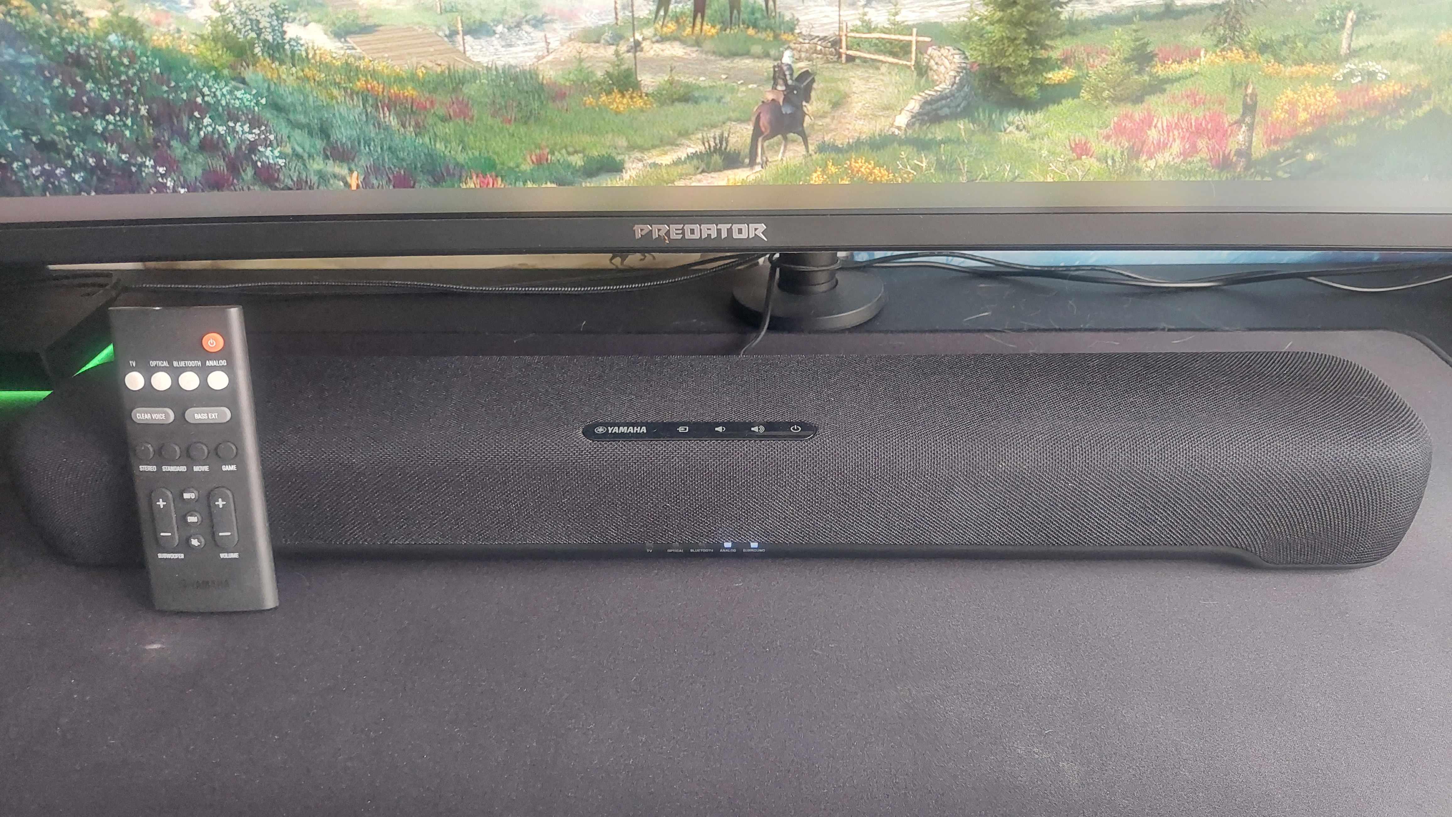 ساندبار Yamaha SR-C20A، بهترین سیستم صوتی گیمینگ ساندبار