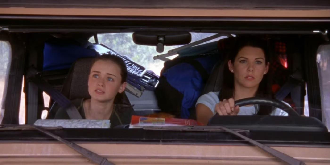 روری و لورلایی در سفر جاده ای به هاروارد در Gilmore Girls، برترین نقش آفرینی Lorelai Gilmore