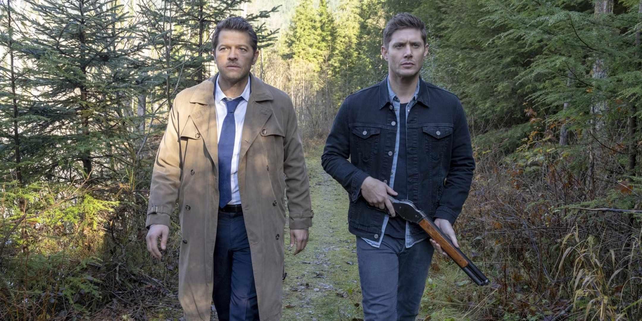 جنسن اکلس و میشا کالینز در Supernatural، از بهترین سریال های پرکشش و طولانی