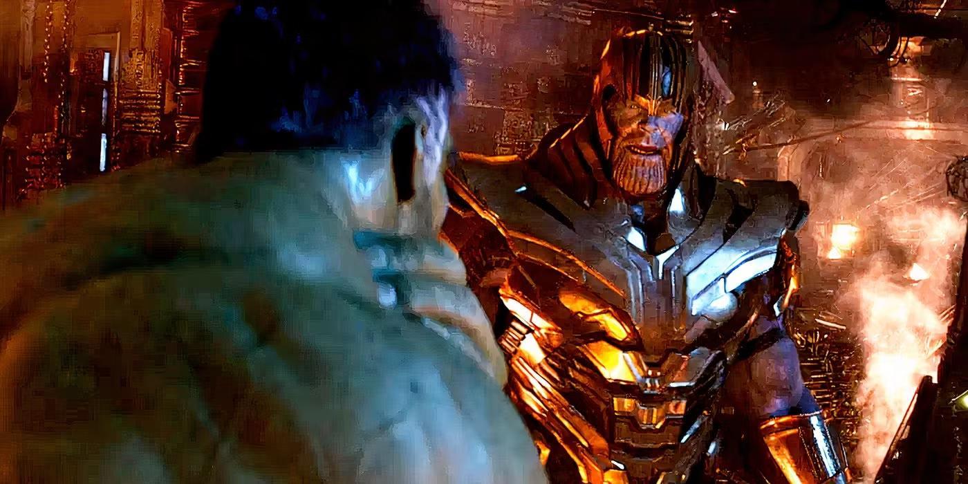 تانوس در صحنه آغازین Avengers: Infinity War با یک ضربه به گردن با هالک می جنگد؛ شاهکار از همان ابتدا