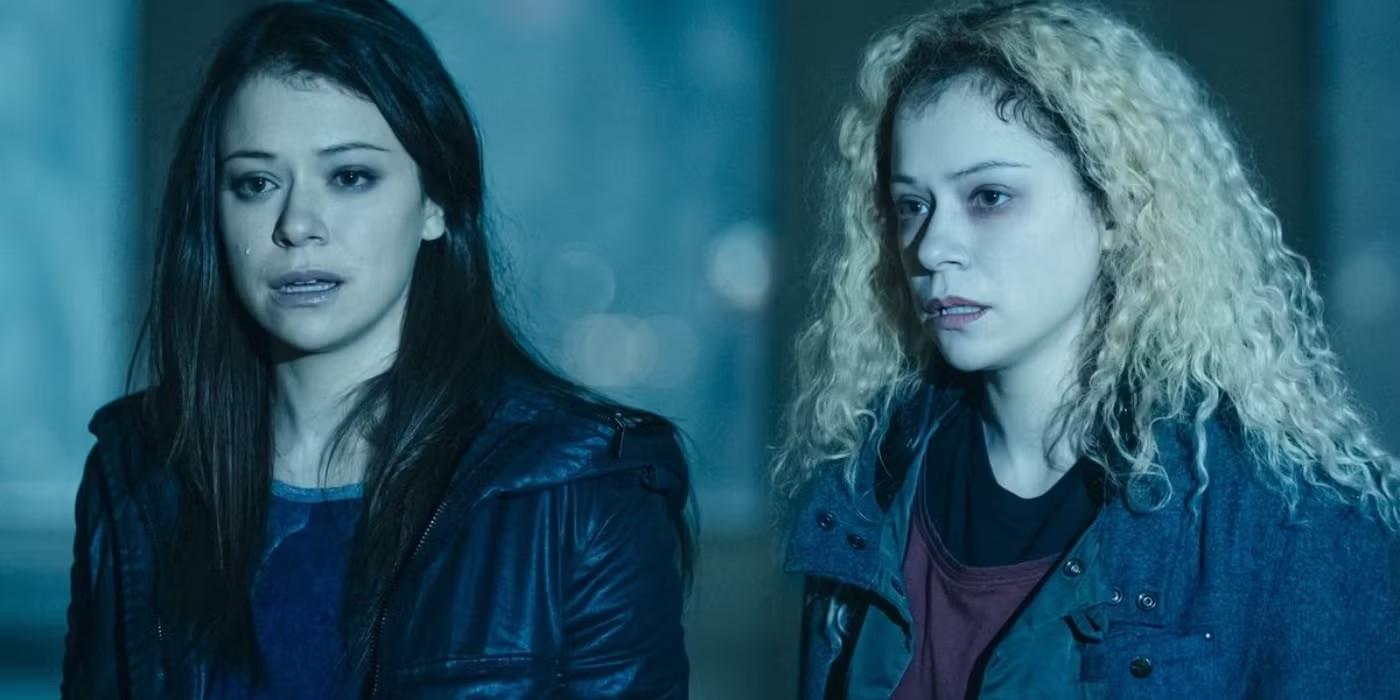 قهرمانان Orphan Black در فضای باز، یکی از سریال های با غافلگیری از اول