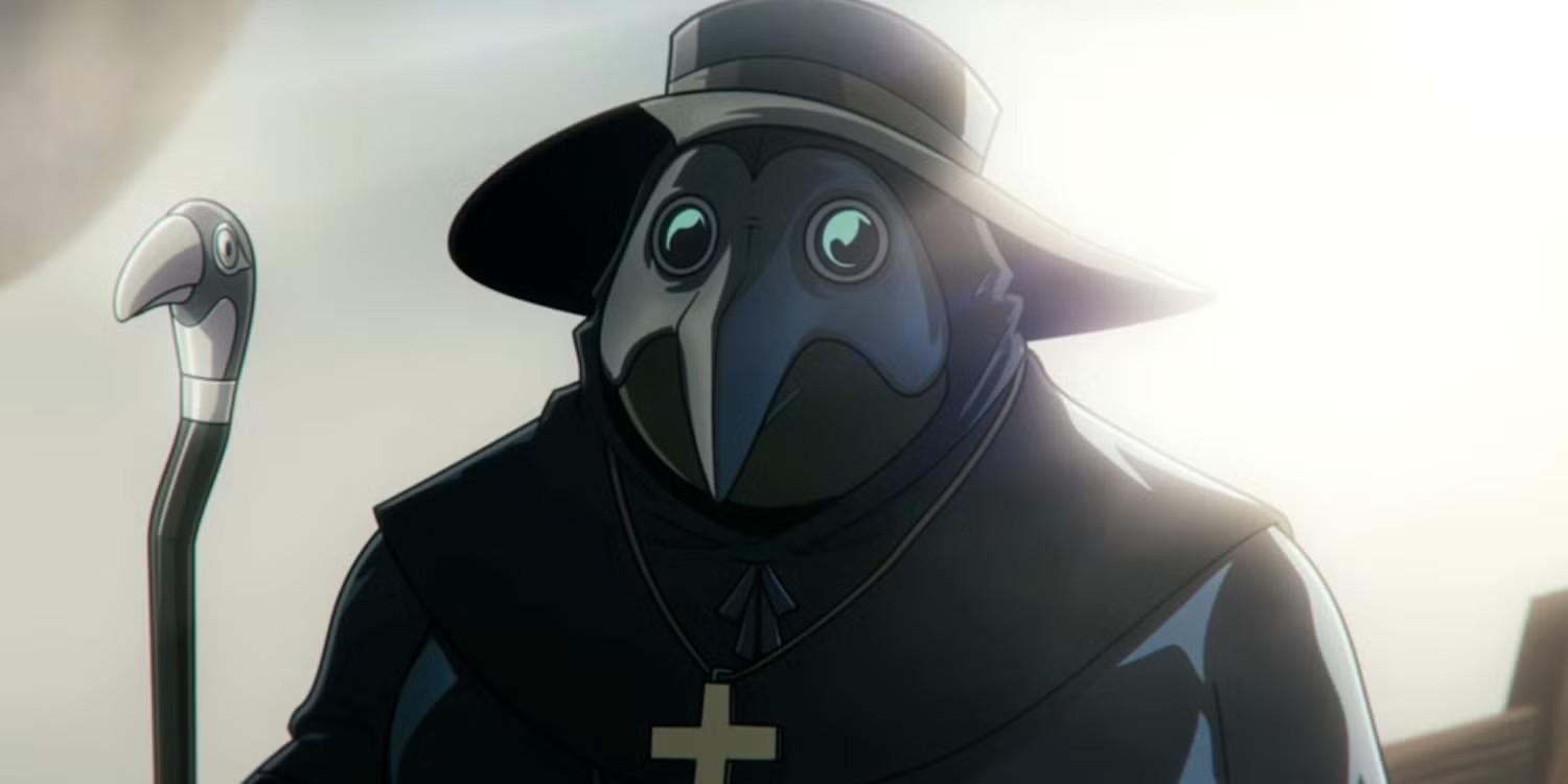 طراحی جدید Penguin در Aztec Batman: پنگوئن در Aztec Batman Clash of Empires با ماسک طاعون