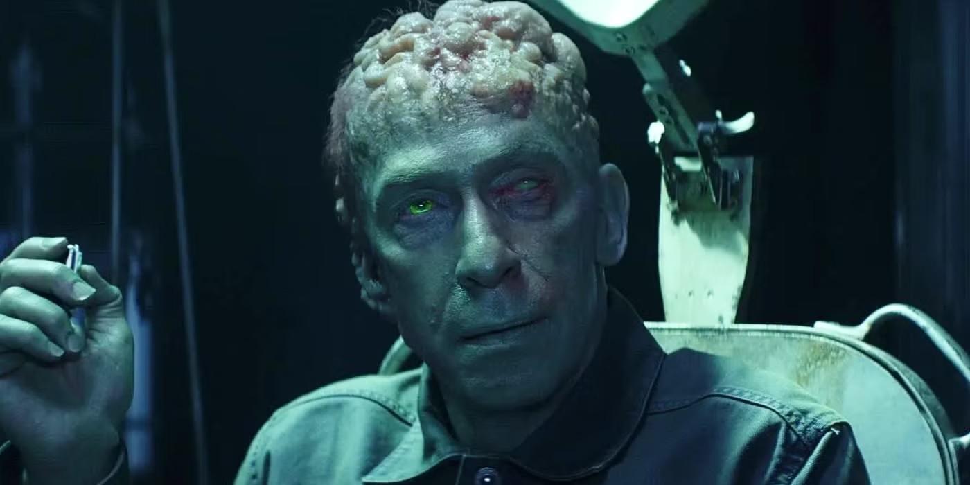Tim Blake Nelson's Samuel Sterns reveals his Leader transformation in Captain America Brave New World, hinting at his role as one of the شرورهای همراه Doctor Doom
