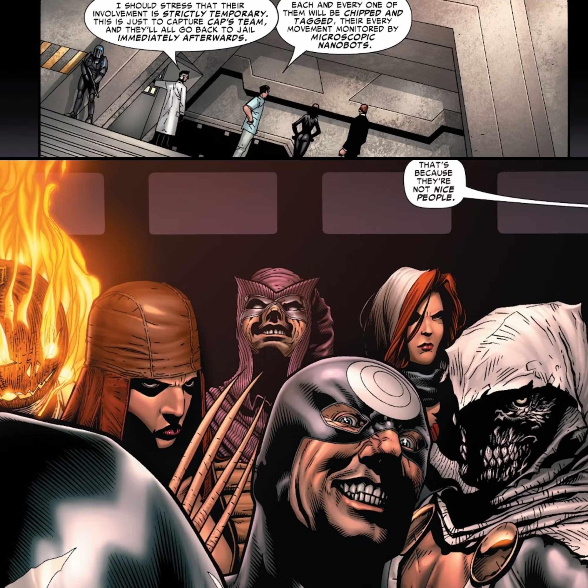 نقد Civil War - تونی استارک و گروه Thunderbolts