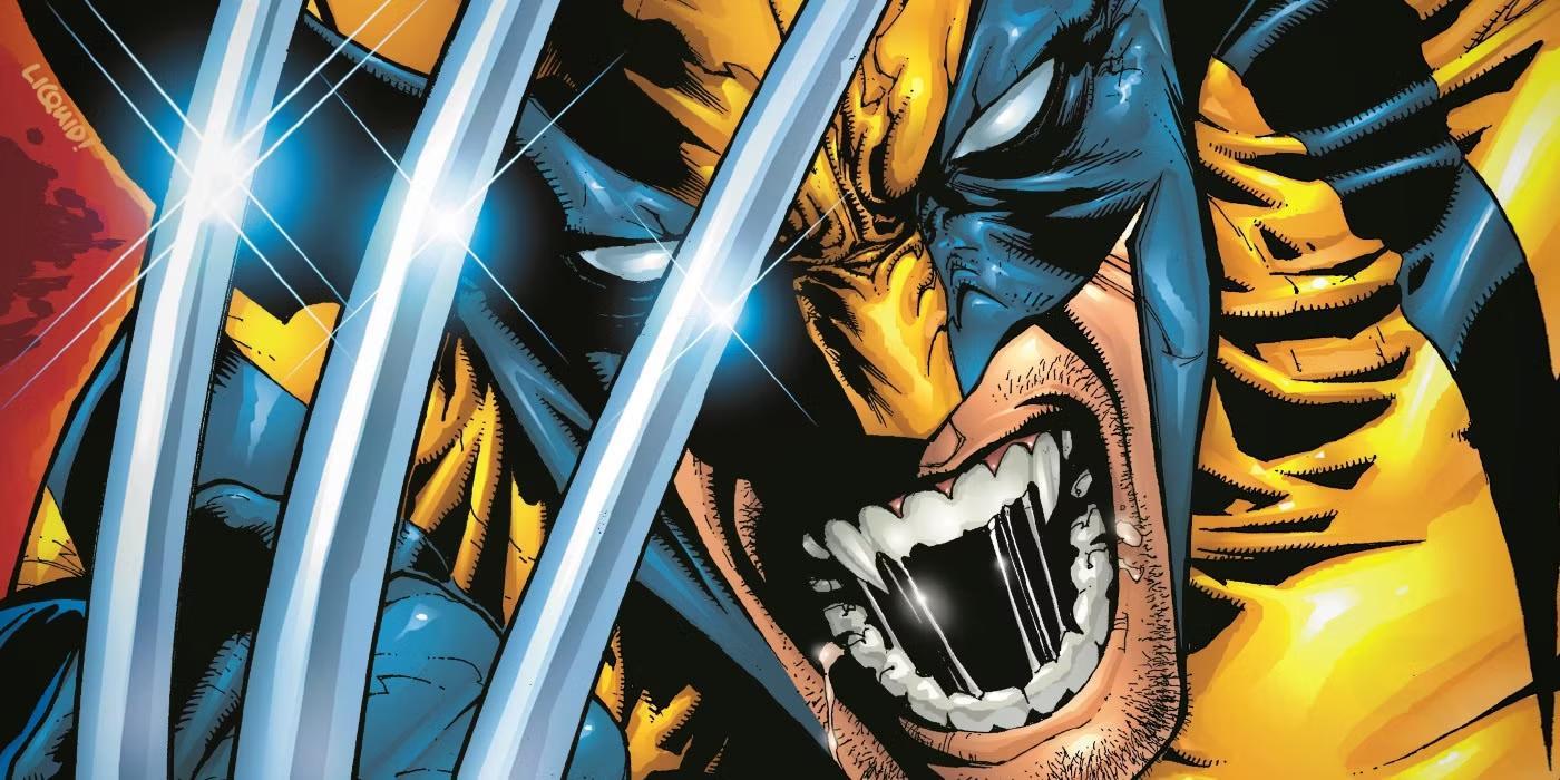 Wolverine با چنگال های فلزی در کمیک X-Men - برترین قهرمانان Marvel غیر از Stan Lee