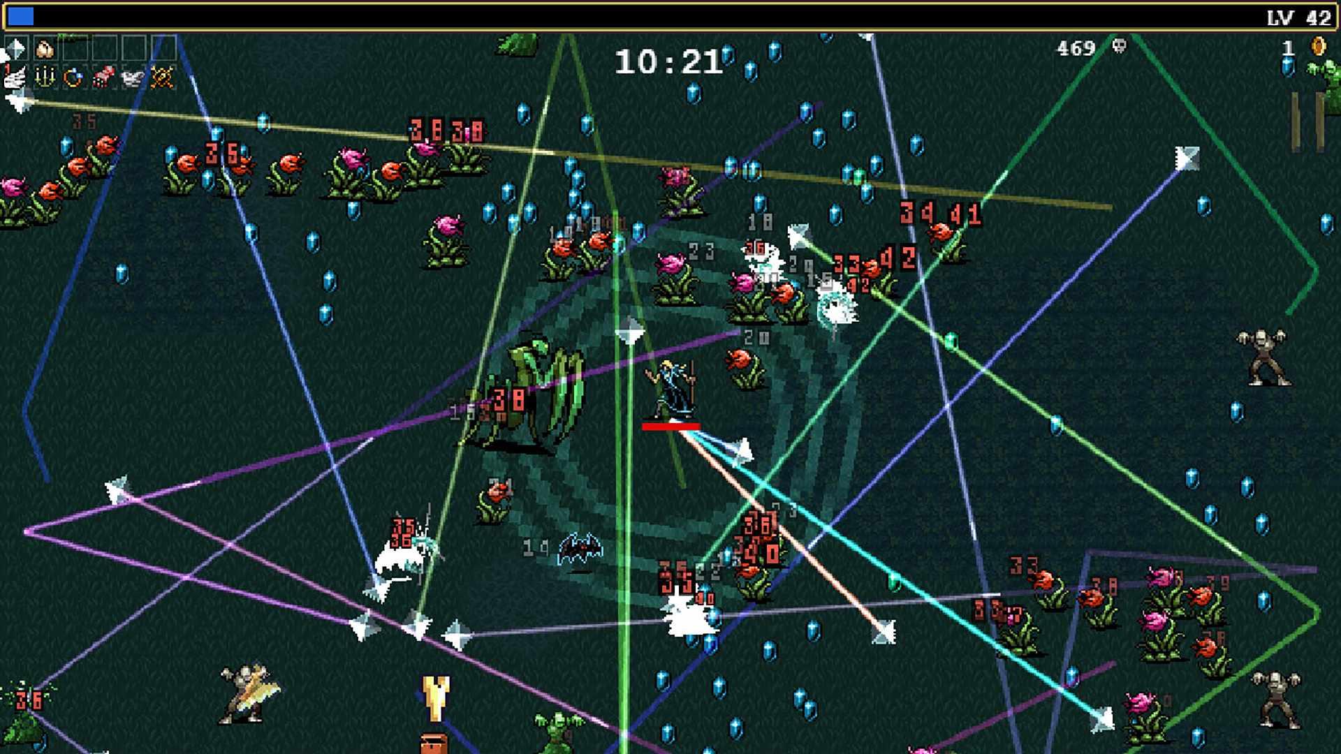 Vampire Survivors ساعات بازی