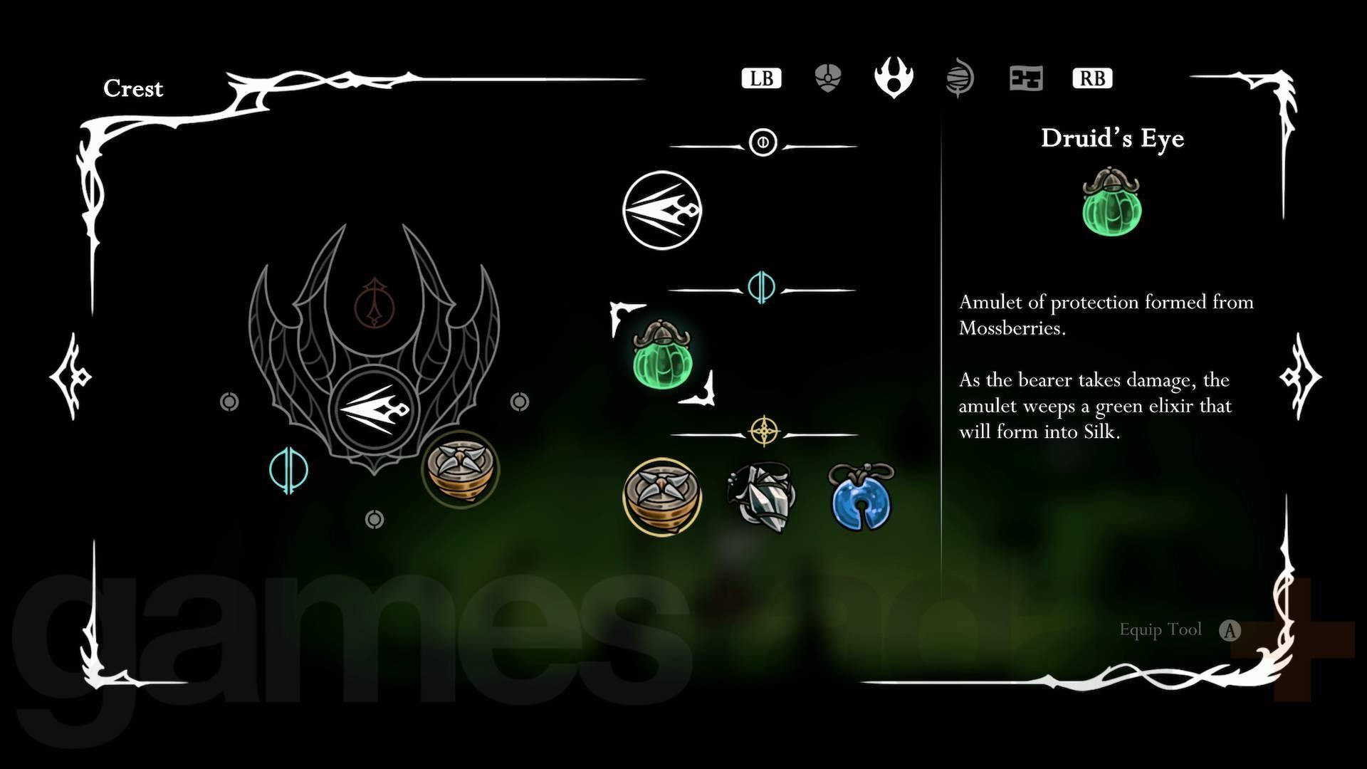 آویز Druid's Eye پاداش تکمیل ماموریت پیدا کردن ماسبری سیلک سانگ