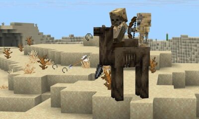 موجودات جدید و شنا کردن حیوانات Minecraft در آپدیت Mounts of Mayhem