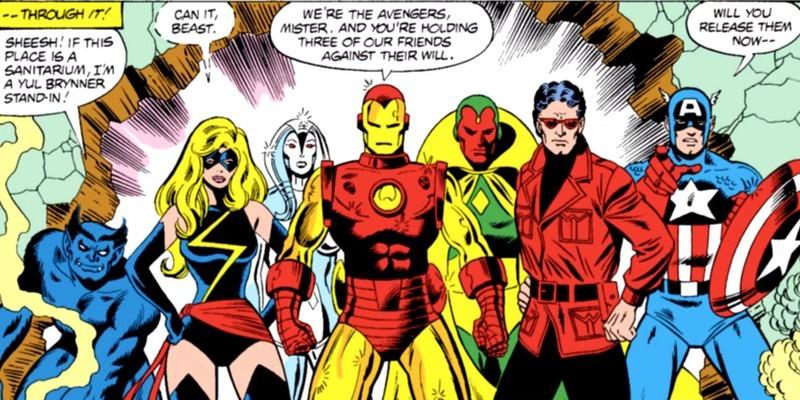 کارول دنورز و قدرتمندترین قهرمانان زمین در جنجال کمیک Avengers #200 گرد هم می آیند