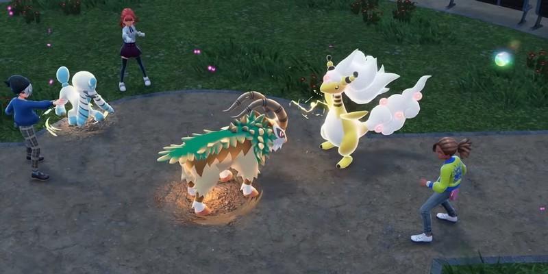 نقد و بررسی Pokémon Legends: Z-A: نبرد Mega Ampharos و Gogoat.