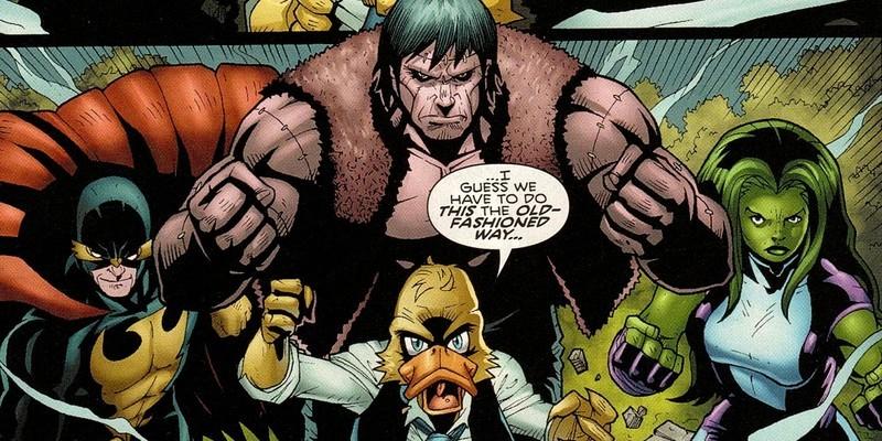 تیم Longshots مارول: هاوارد اردکه تیم Daydreamers رو در کمیک های مارول رهبری می کنه