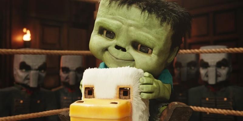 لحظه جوکی مرغی در تصویری از A Minecraft Movie، نجات هالیوود با فیلم های بازی