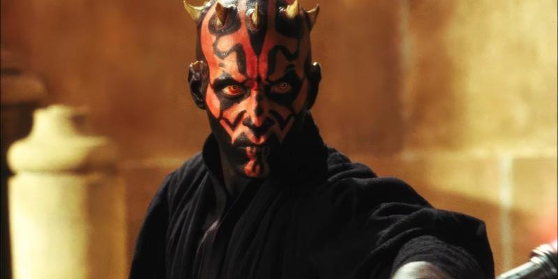 دارث ماول، از بهترین شروران Star Wars، در The Phantom Menace با ظاهری شوم