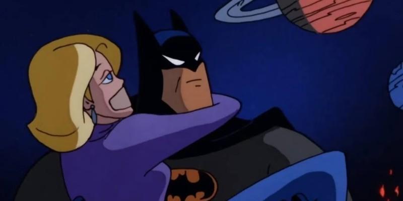 بتمن در آسمان نما در Batman_ The Animated Series Prophecy of Doom - از قسمت های ضعیف این انیمیشن