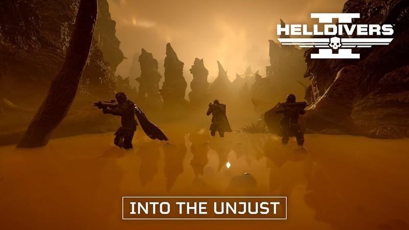 وضعیت عملکرد Helldivers 2 - HELLDIVERS 2 – Into the Unjust | Launch Trailer - YouTube