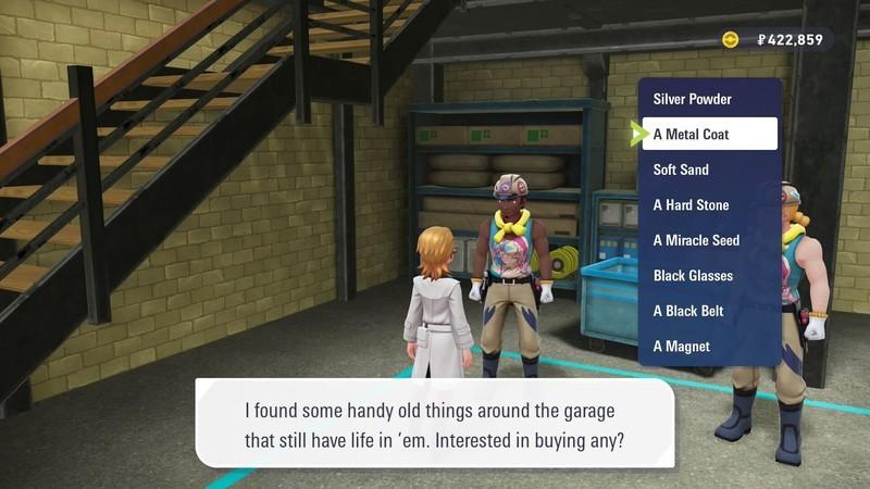 مکان های Metal Coat Pokemon Legends: Z-A