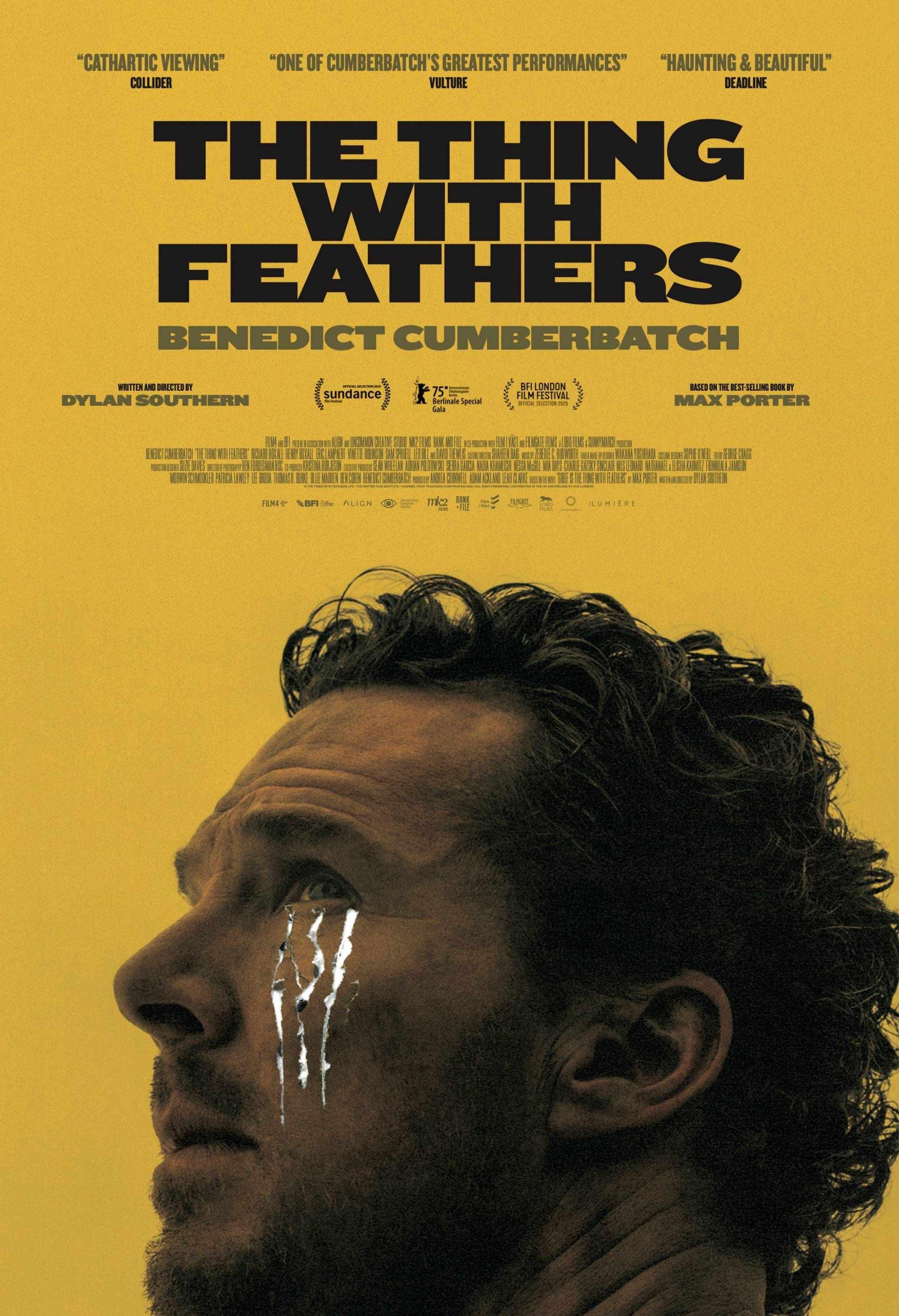 پوستر Benedict Cumberbatch The Thing with Feathers