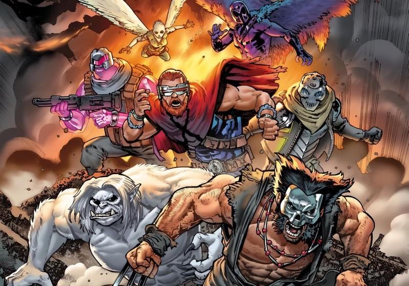 X-Men تئوری جهان جداگانه - تصویر روی جلد Age of Revelation از X-Men که ولورین، سایکلاپس و دیگران را نشان می دهد