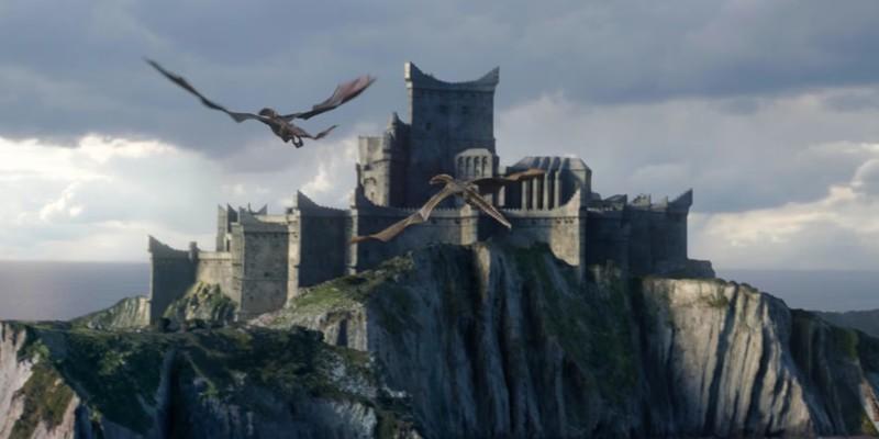 شجره نامه Targaryen A Knight of the Seven Kingdoms: Dragons flying to Dragonstone