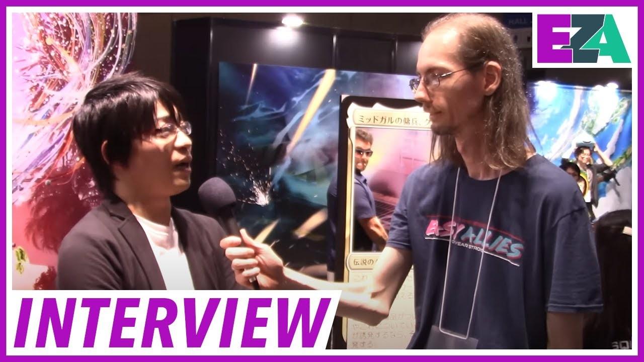 Naoki Hamaguchi talks about Final Fantasy 7 Remake سیستم مبارزه آینده - Easy Allies Interview