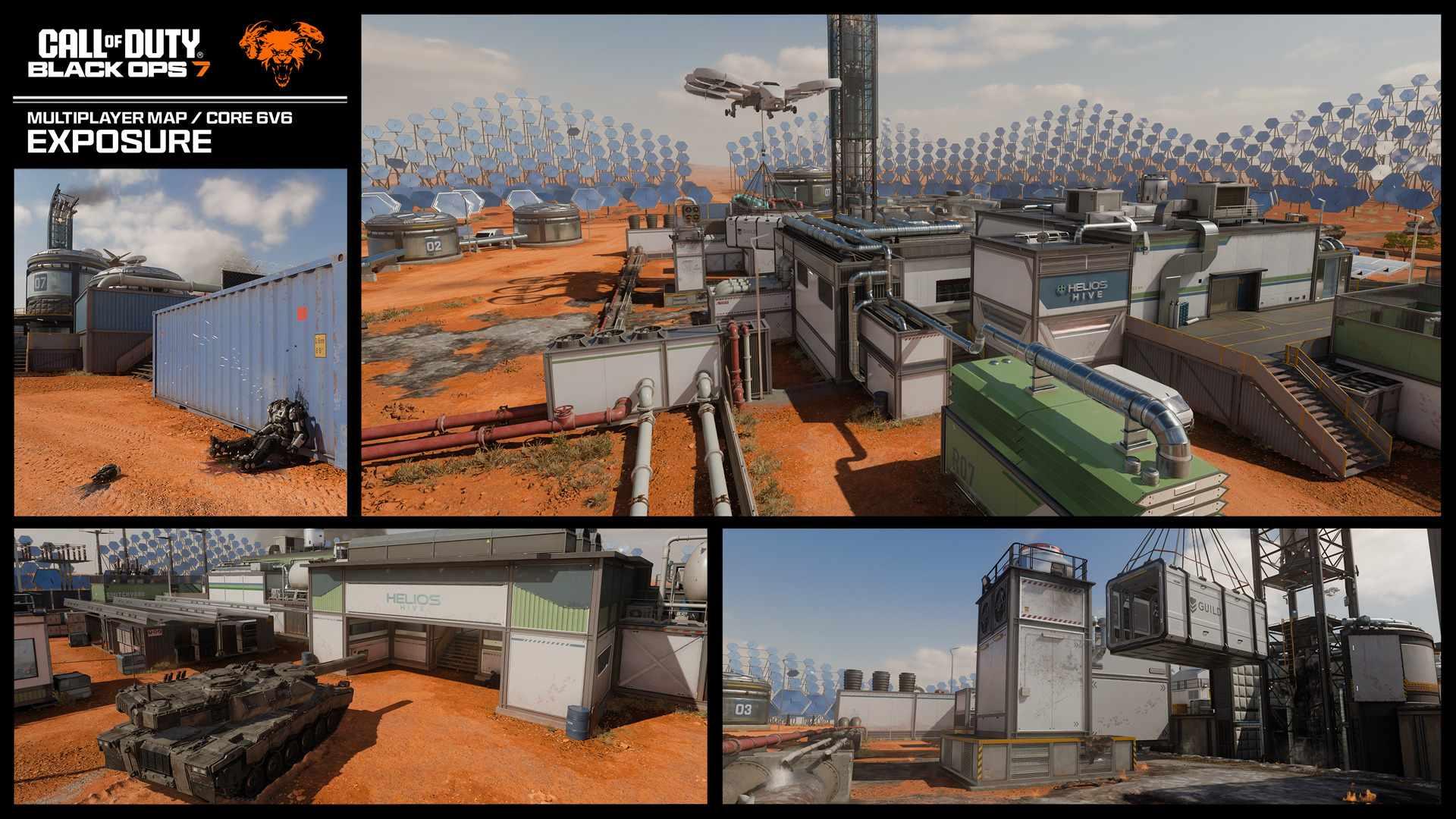 Exposure، یکی از همه نقشه های Black Ops 7