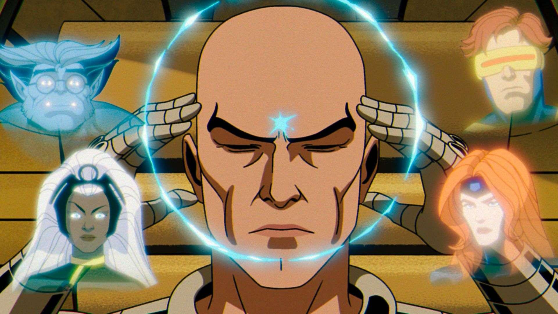 همه چیز درباره X-Men '97 فصل 2: چارلز در حال استفاده از قدرت هایش در X-Men 97.