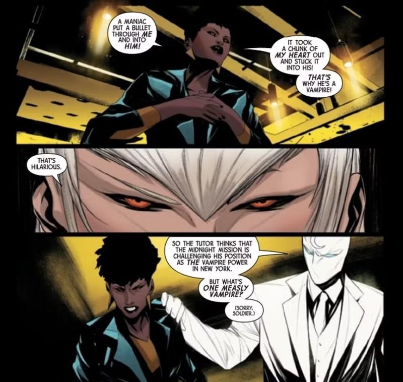 Moon Knight 16 Reese Soldier, از خون آشام های مارول در Blade که می توانند در MCU ظاهر شوند.