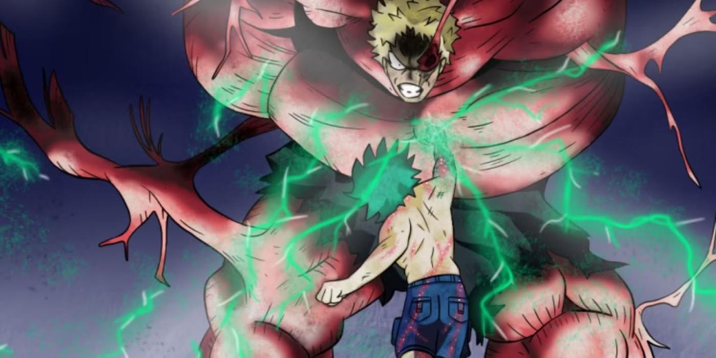 Deku در مقابل Muscular، نبرد قوی ترین ویالن های My Hero Academia