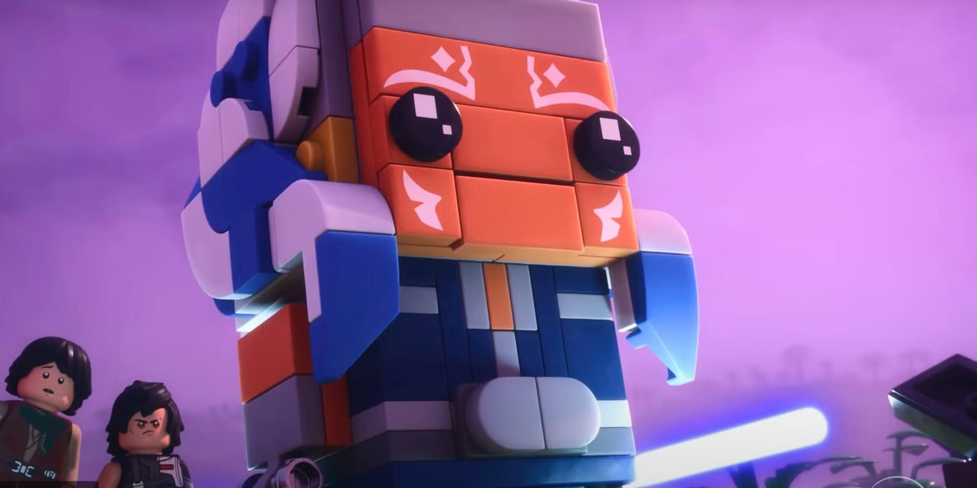 آسوکا Brickheadz در LEGO Rebuild the Galaxy Pieces of the Past - Ahsoka فراتر از The Clone Wars